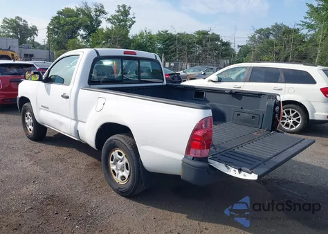 2008 Toyota Tacoma из США, поврежденный, VIN 5TENX22N68Z514968